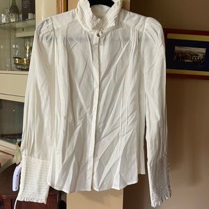 Coté Femme silk blouse size 10